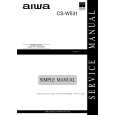 AIWA CS-W531 Instrukcja Serwisowa