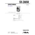 AIWA SX-ZA650 Instrukcja Serwisowa