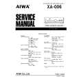 AIWA XA006 Instrukcja Serwisowa