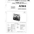 AIWA TPR216EE Instrukcja Serwisowa