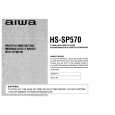AIWA HSSP570 Instrukcja Obsługi