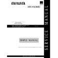 AIWA XRH33MD HD Instrukcja Serwisowa
