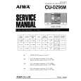 AIWA MXZ95 Instrukcja Serwisowa