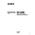 AIWA XD-S260 Instrukcja Obsługi