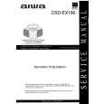 AIWA CSDEX180 Instrukcja Serwisowa