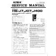 AIWA HSJ400 Instrukcja Serwisowa