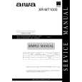 AIWA XRMT1000 U Instrukcja Serwisowa