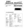 AIWA ADF330 Instrukcja Serwisowa