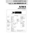 AIWA AD-3800E Instrukcja Serwisowa