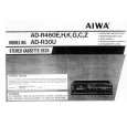 AIWA AD-R30U Instrukcja Obsługi