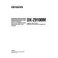 AIWA DX-Z9100M Instrukcja Obsługi