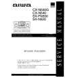 AIWA CXN550G Instrukcja Serwisowa