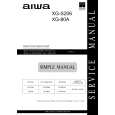 AIWA XG80AD Instrukcja Serwisowa