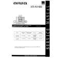 AIWA XR-AVH80 Instrukcja Serwisowa