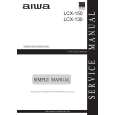 AIWA LCX150/130 EZK Instrukcja Serwisowa