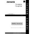 AIWA TVA2019 Instrukcja Serwisowa