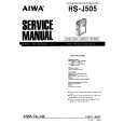 AIWA HS-J505 Instrukcja Serwisowa