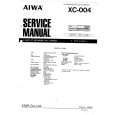 AIWA XC004 Instrukcja Serwisowa