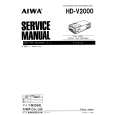AIWA HD-V2000 Instrukcja Serwisowa