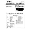 AIWA AD-F350 Instrukcja Serwisowa
