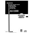 AIWA AV-X300 Instrukcja Obsługi