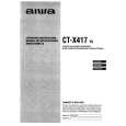 AIWA CTX417 Instrukcja Obsługi