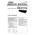 AIWA ADF770 Instrukcja Serwisowa
