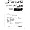 AIWA FXW220YB Instrukcja Serwisowa