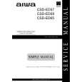 AIWA CSDED65 EZ/HA/EZ Instrukcja Serwisowa