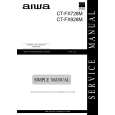 AIWA CTFX928M Instrukcja Serwisowa