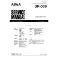 AIWA XK009 Instrukcja Serwisowa