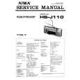 AIWA HS-J110 Instrukcja Serwisowa