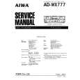 AIWA AD-WX777 Instrukcja Serwisowa